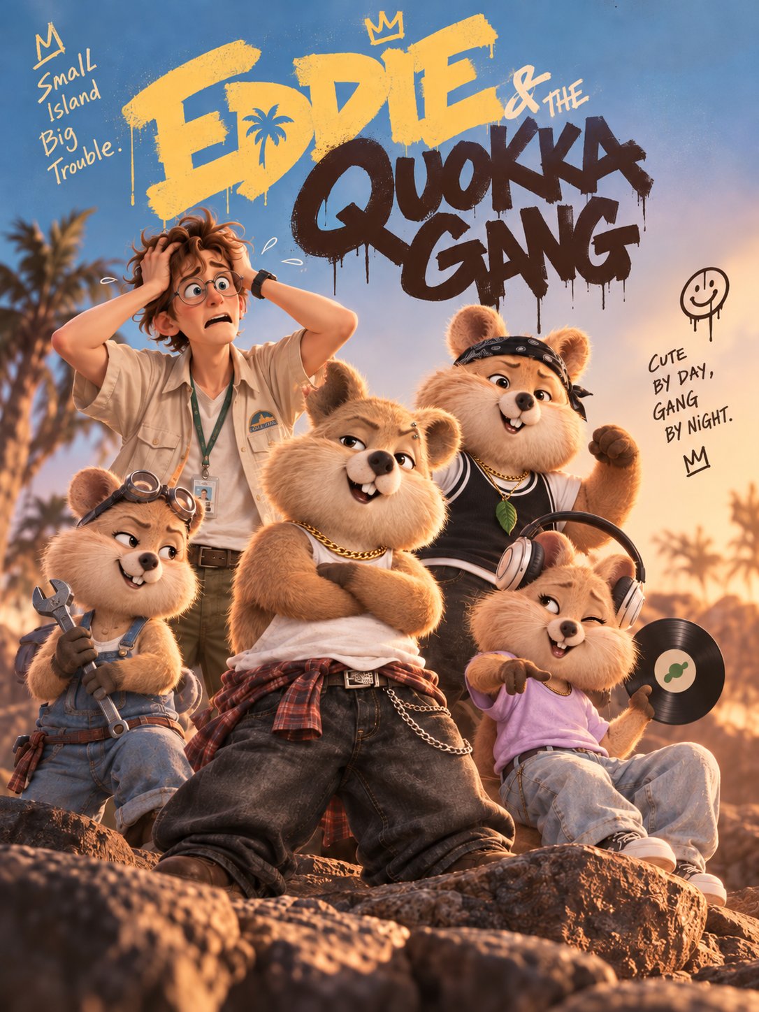 Eddie & the Quokka Gang 포스터